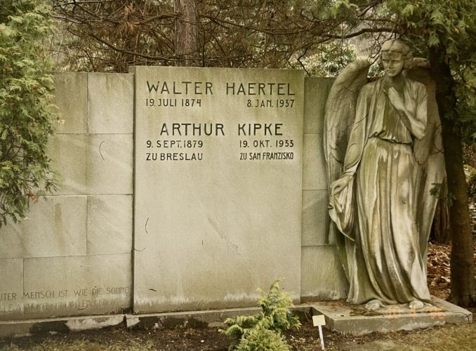 Grabmal Walter Haertel